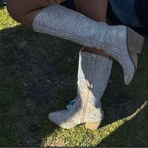 Matisse Nashville Sparkle Western Boots - only worn once